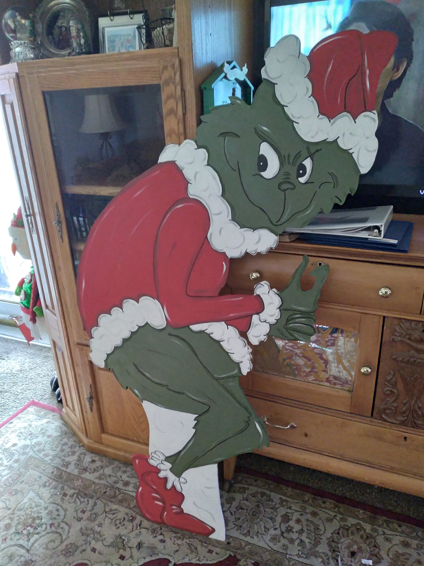 Sly Grinch stole Christmas 5ft