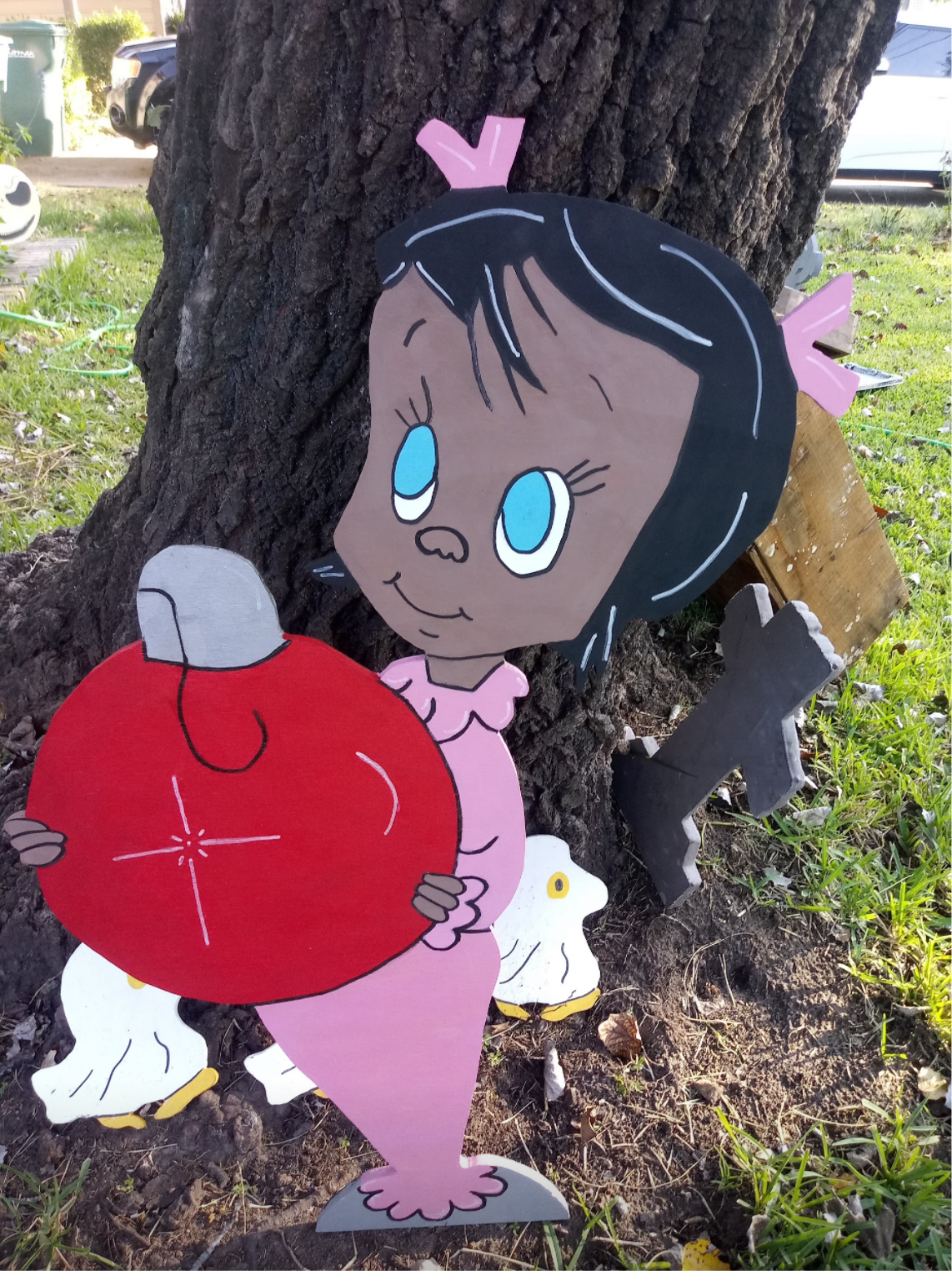 Cindy Lou who Christmas display