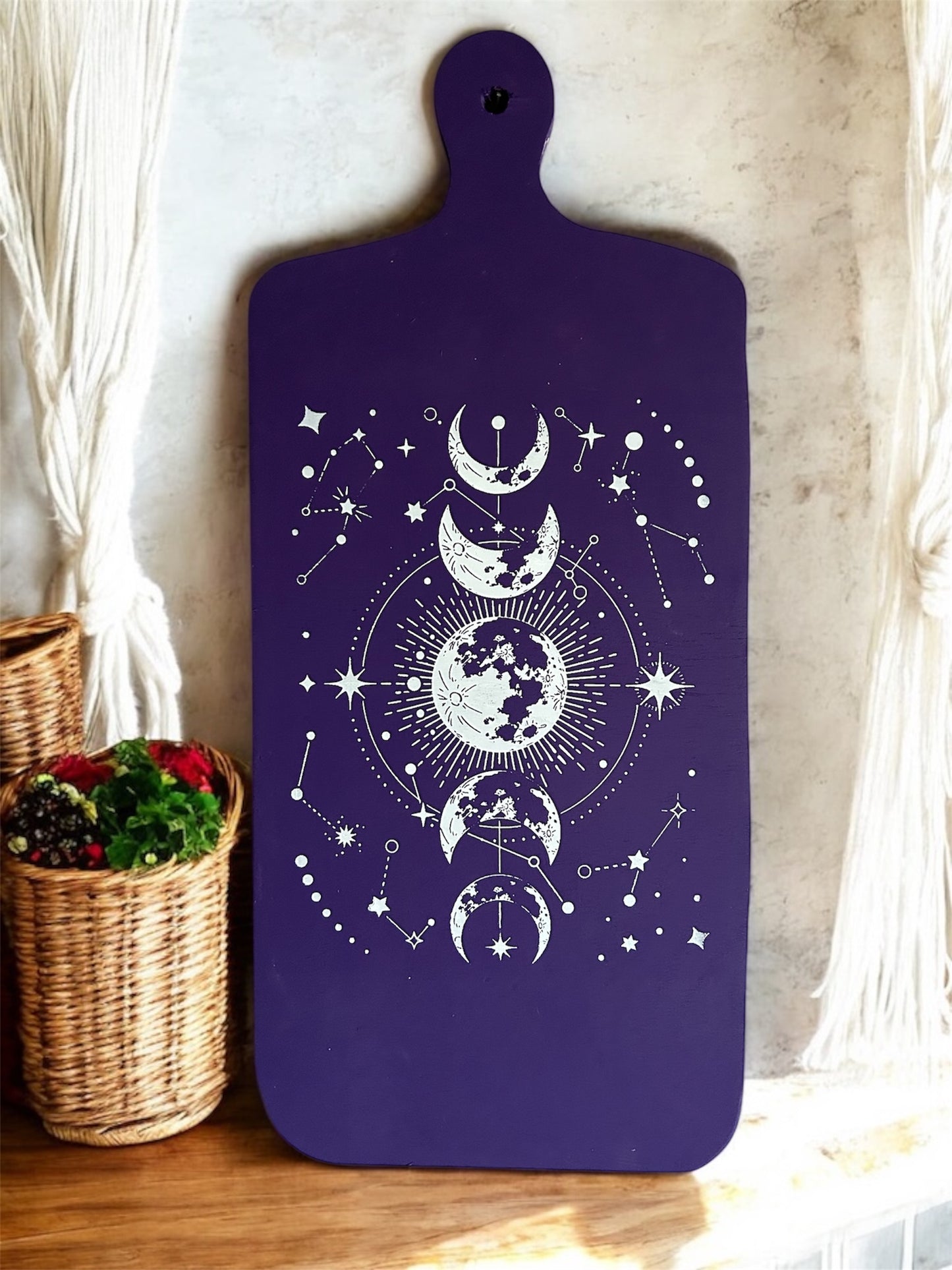Moon phase board
