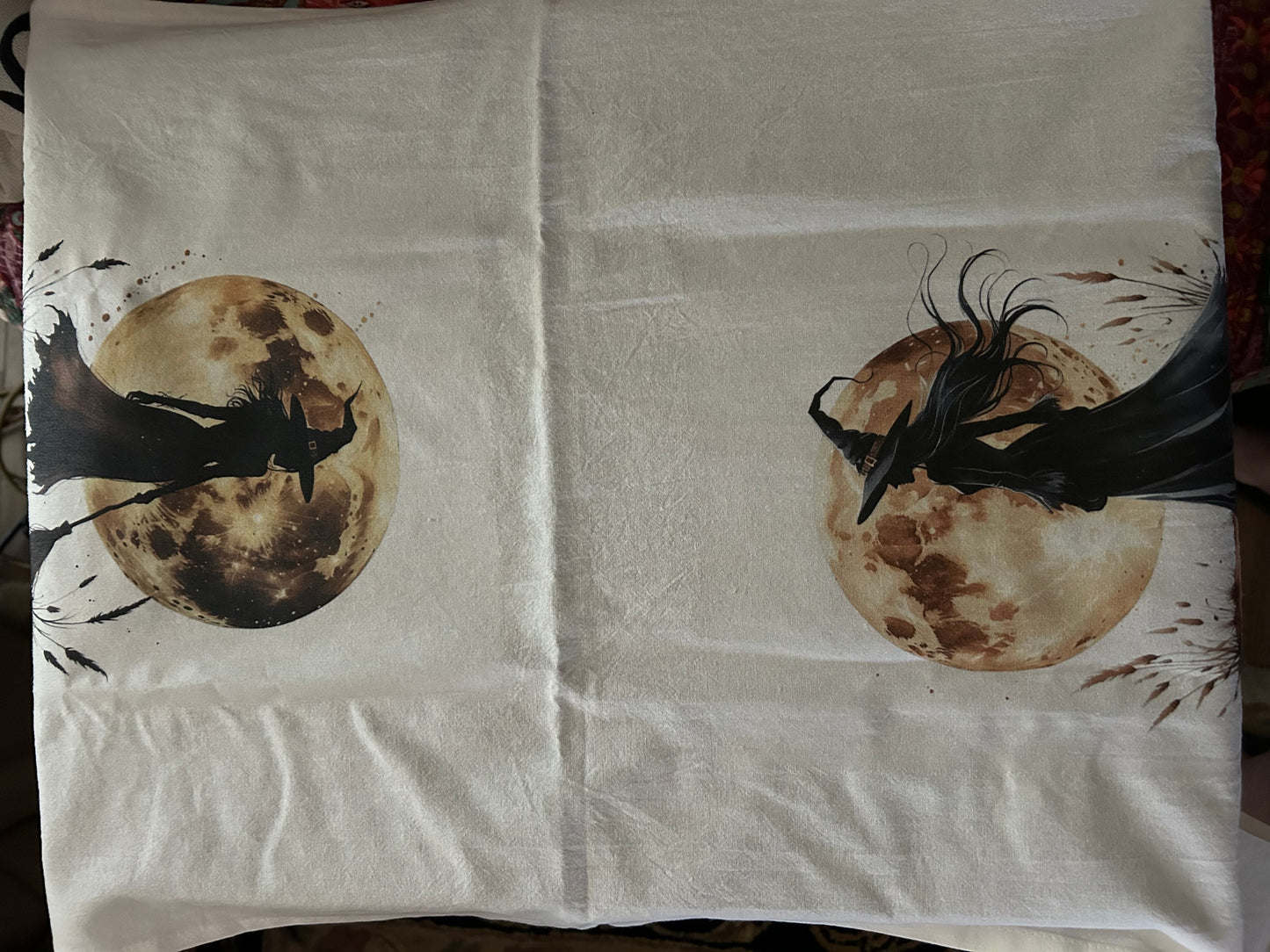 Witch sisters kitchen towels