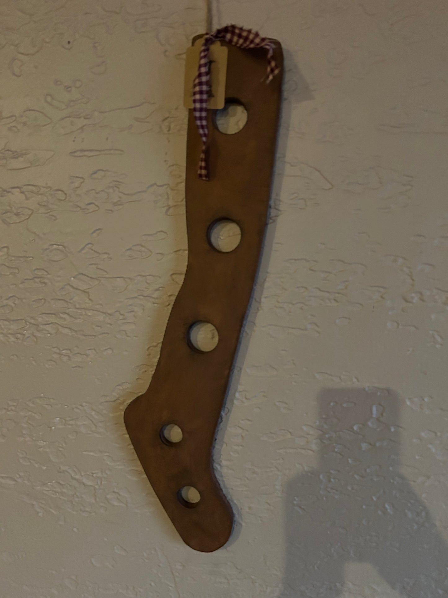 Primitive sock stretcher farmhouse decor