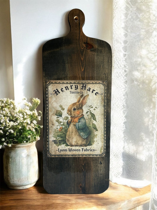 Farmhouse Easter Primitive cutting board decor