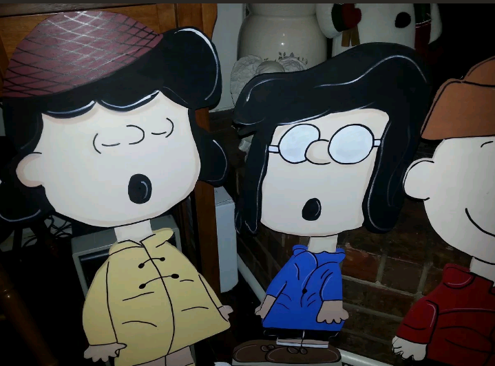 Peanuts christmas singing theme set 8