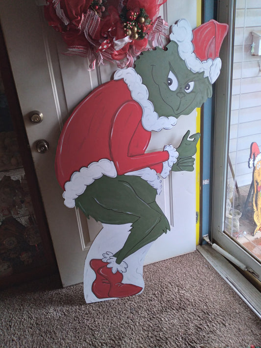 Sly Grinch stole Christmas 5ft