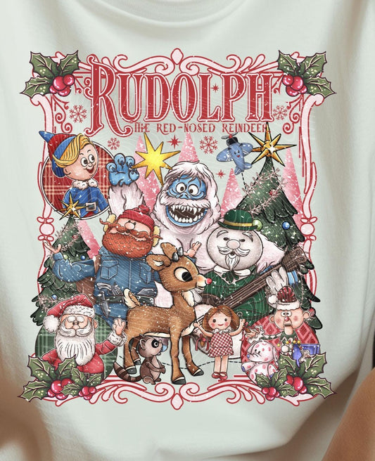 Rudolph and friends Christmas shirt