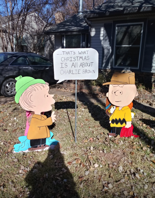 Charlie Brown Christmas play 36 in set 3 pcs