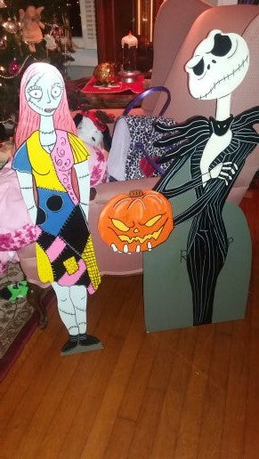 Halloween Jack and Sally