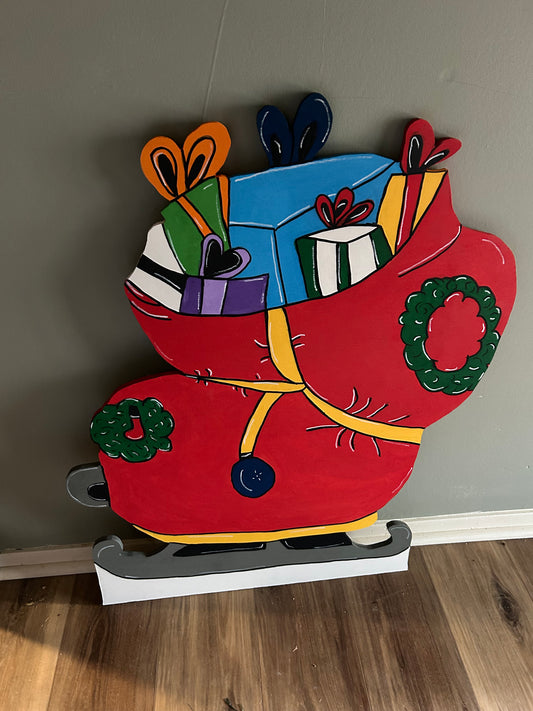 Santa’s /Grinch sleigh