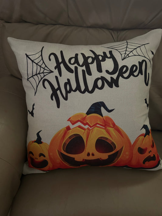 Pumpkin Happy Halloween pillow