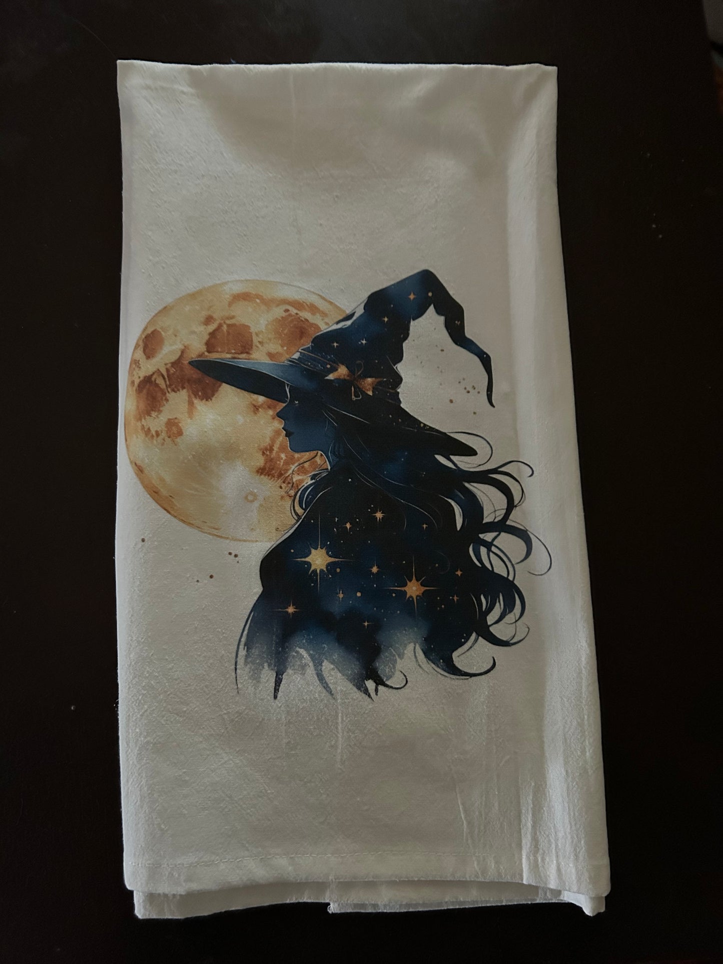 Kitchen witch kitchen towels set two