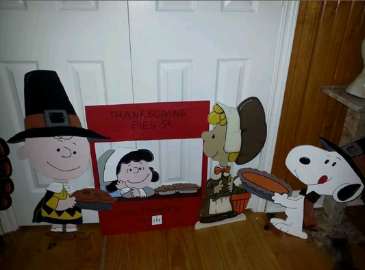 Peanuts Thanksgiving set of 5