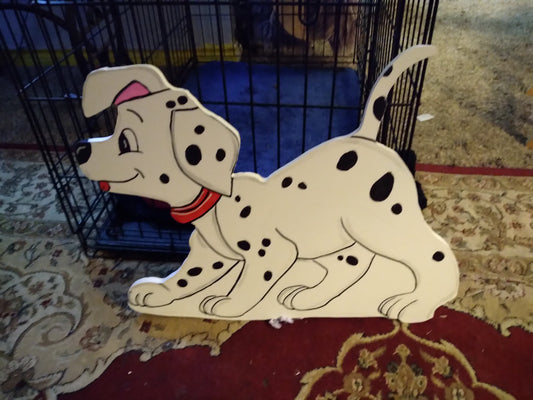 101 Dalmatian freckles puppy Christmas display