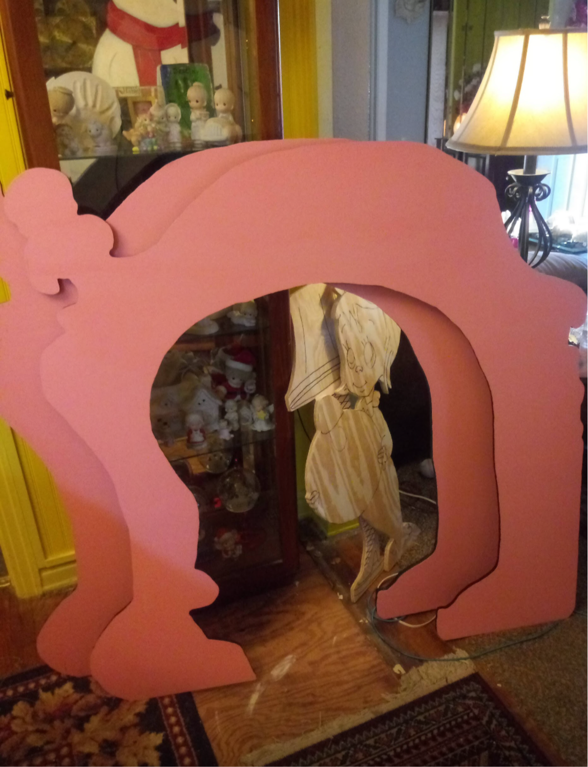 Whoville Arch Grinch Christmas prop