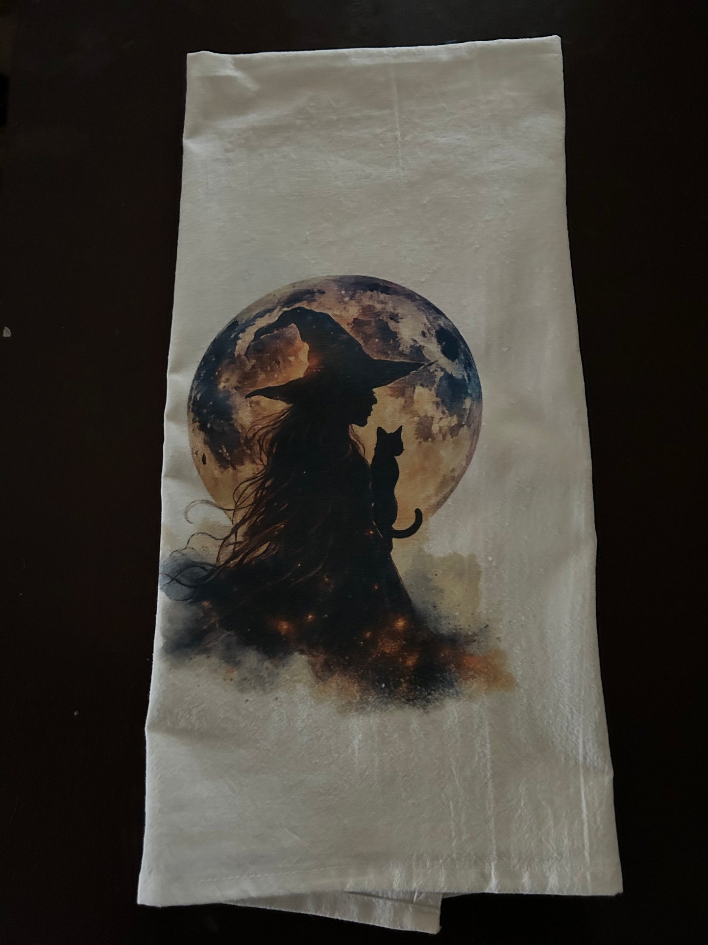 Kitchen witch kitchen towels set two