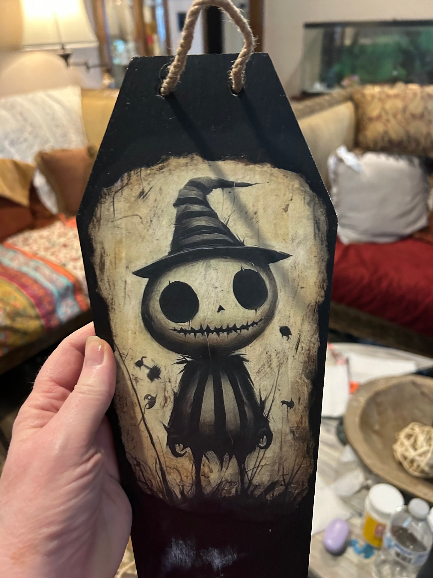 Gothic spooky Halloween trays