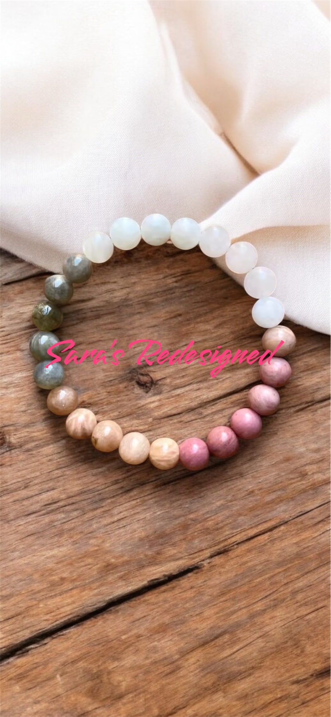 Self Love Self Acceptance Crystal Bracelet