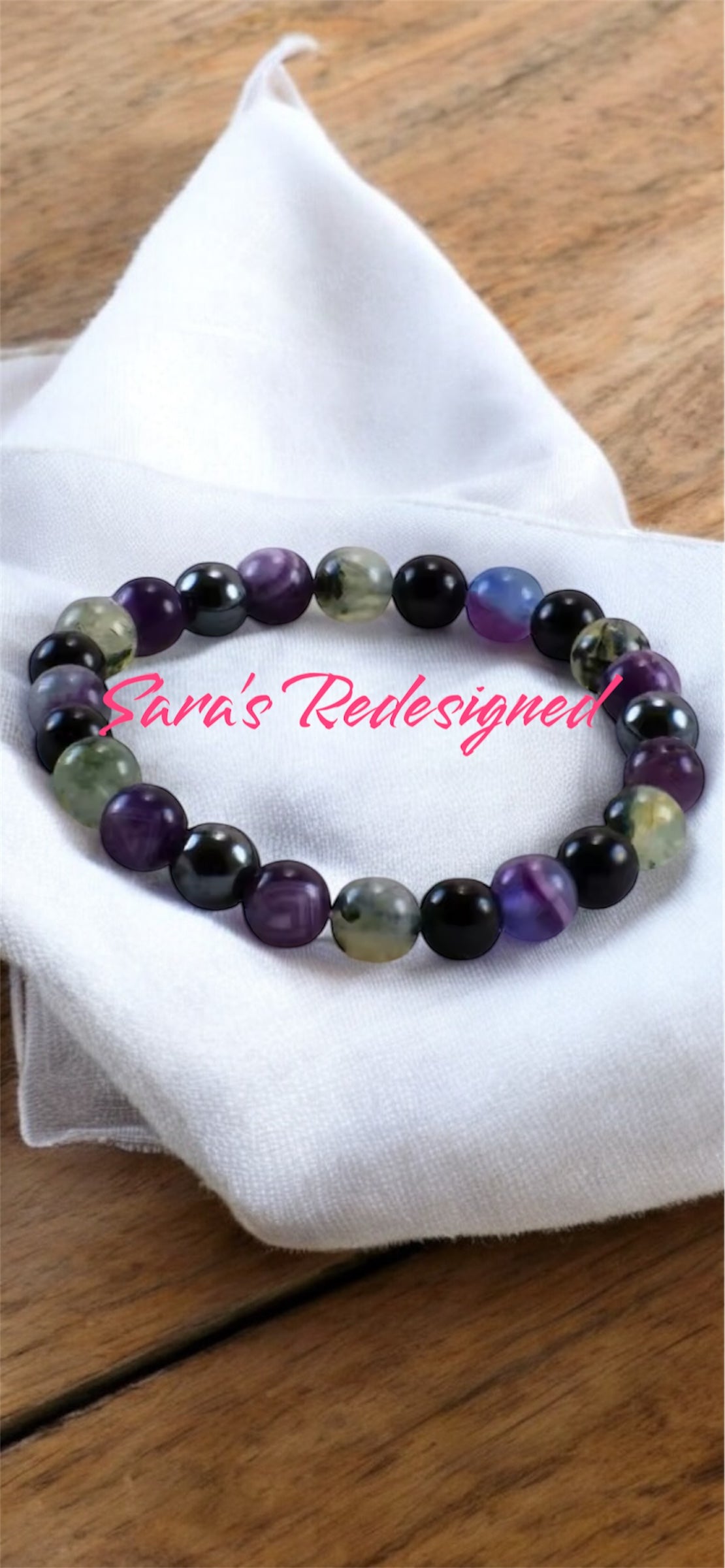 Empath Healer bracelets Amethyst Gemstone beads bracelet