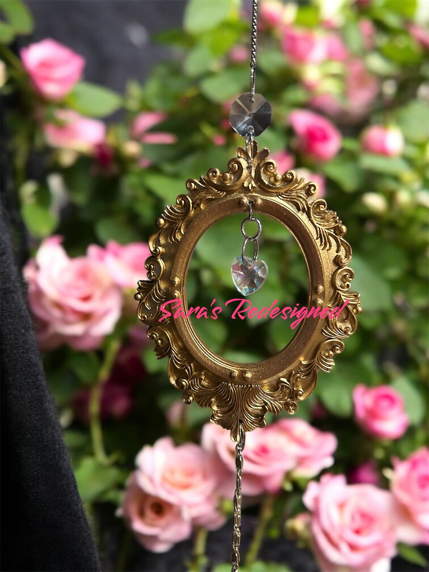 Sun catchers vintage frame prism
