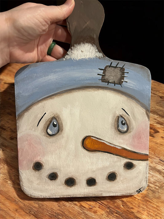 Primitive Snowman board