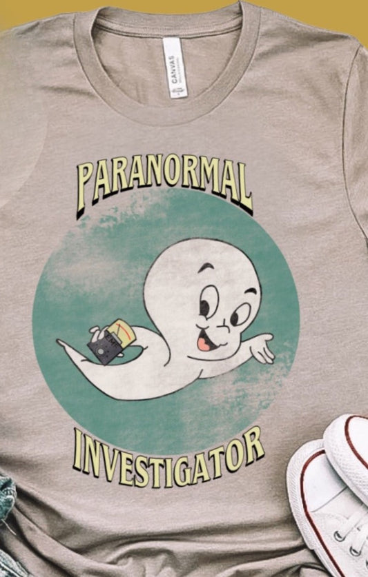 Paranormal Investigator Halloween shirt