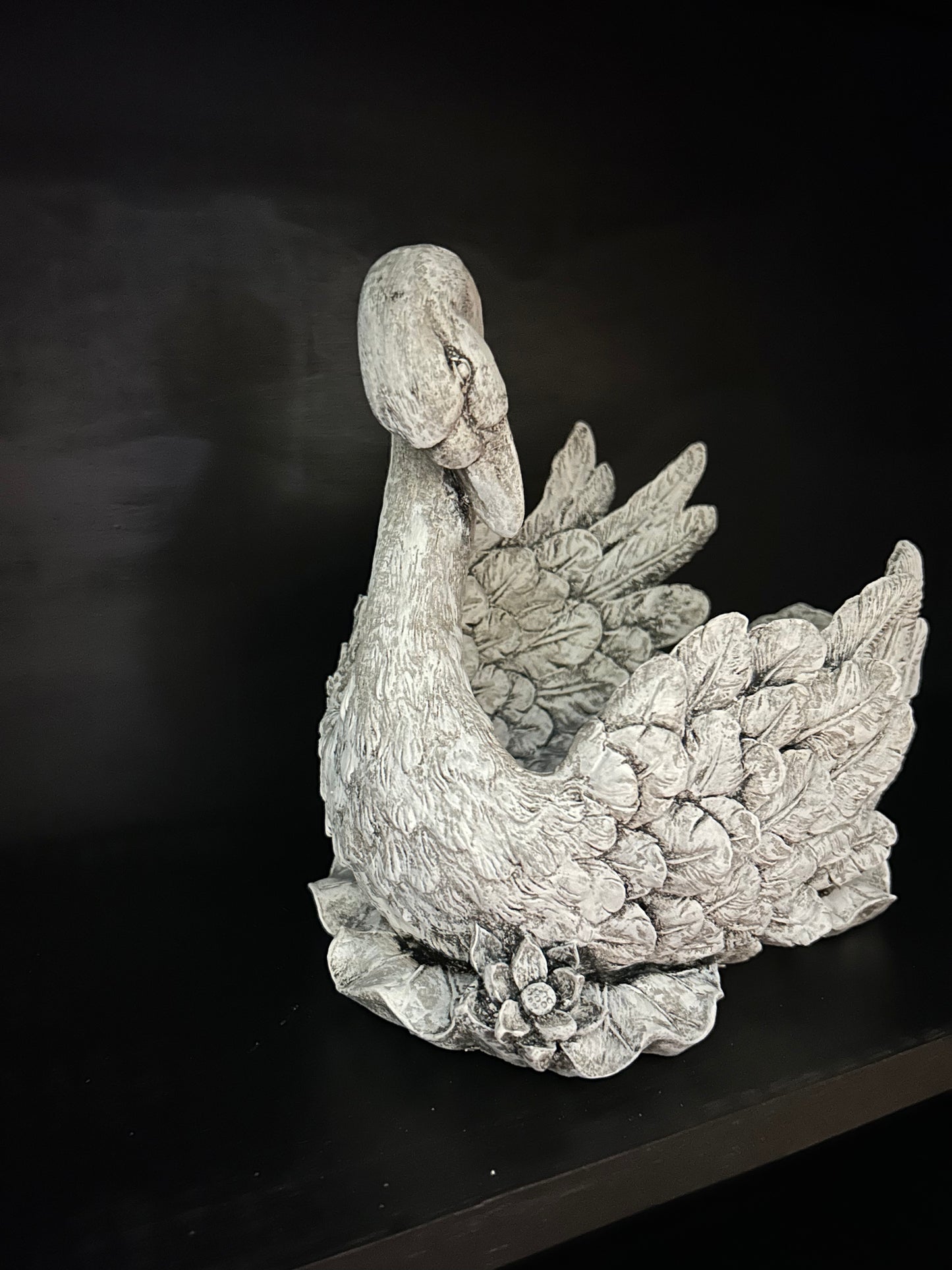 Swan plant holder