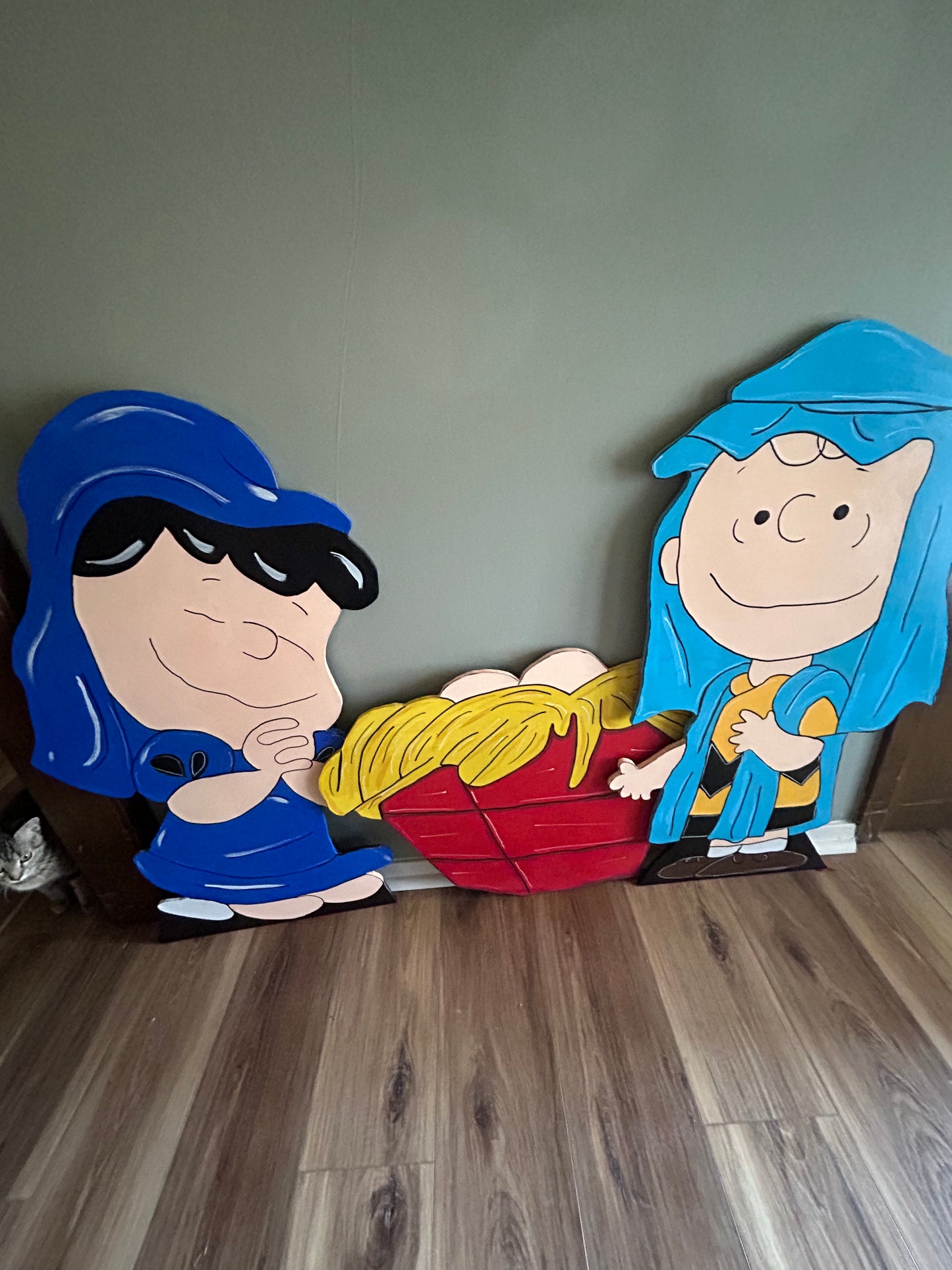 Peanuts Nativity set 14 pc set