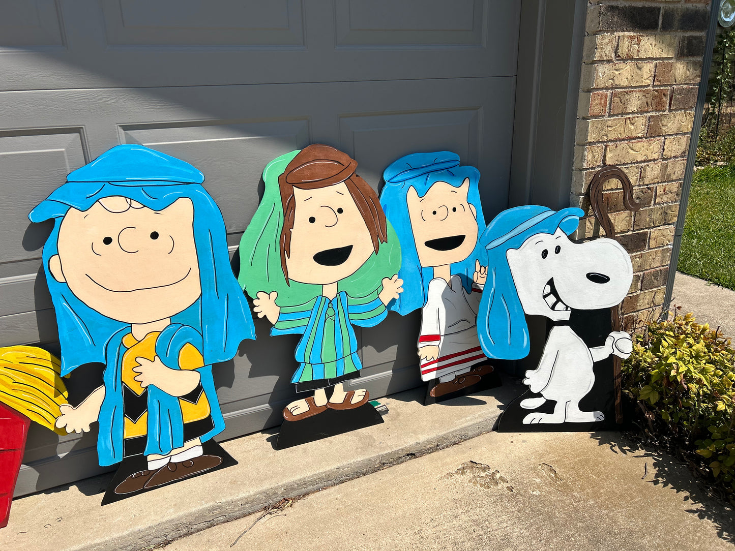 Peanuts Nativity set 14 pc set