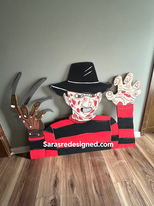 Freddy Krueger Halloween display